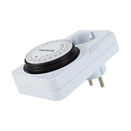 Розетка ColorWay (CW-STM01-24H) White (16A/3680W) механічний добовий відлік часу