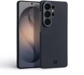 Чохол-накладка ArmorStandart BlackIcon Aramid Twill MagCase для Samsung S26 Ultra Black (ARM90147)