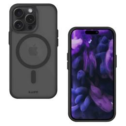Чохол-накладка Laut HUEX PROTECT case with MagSafe для iPhone 15 Pro Black (L_IP23B_HPT_BK)