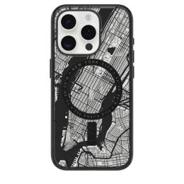 Чохол-накладка OtterBox Lumen Series Passport Case with MagSafe для iPhone 15 Pro Picture New York (77-92526, HR7G2)