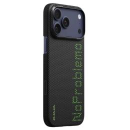 Чохол-накладка Pitaka Edge Ultra-Slim Case with PitaTap для iPhone 17 Pro Picture NoProblemo Lumintex Edition (KI1701NO)