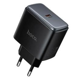 Адаптер живлення для телефона Hoco C159A Upgrade single-port PD65W Black