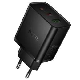 Адаптер живлення для телефона Hoco N75 Grande 65W Black