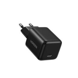 Адаптер живлення для телефона Ugreen X512 USB-C 20W PD GaN Fast Charger Black (55553)