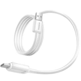 Дата-кабель Baseus Crystal USB to Type-C 100W (1m) Moon White (E04279)
