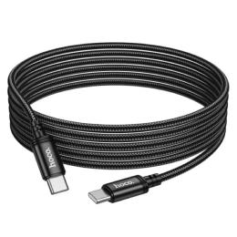 Дата-кабель Hoco X91 Radiance 60W charging data cable for Type-C to Type-C (L = 3M) Black