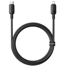 Дата-кабель Baseus Foamed Silicone Fast Charging Type-C to Lightning 20W (2m) Black