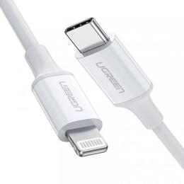Дата-кабель Ugreen USB 2.0Type-C M-Lightning M, 2 м, 3A, Nickel Plating ABS US171