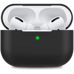 Чохол для навушників MakeFuture Silicone для Apple AirPods Pro Black (CL-AAPBK)