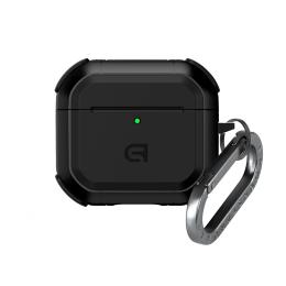 Чохол для навушників ArmorStandart Panzer для Apple Airpods 4 Black (ARM82552)