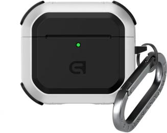 Чохол для навушників ArmorStandart Panzer для Apple Airpods 4 White (ARM82553)