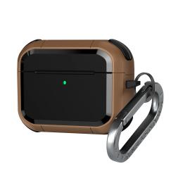 Чохол для навушників ArmorStandart Panzer для Apple Airpods Pro 3 Brown (ARM88287)