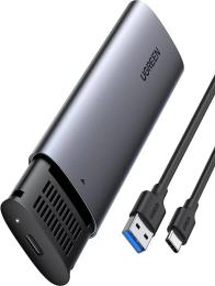 Зовнішня кишеня для диска Ugreen CM400 Gray (10903)
