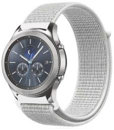 Ремінець для смарт-годинника BeCover Nylon Style для Samsung Galaxy Watch 46mm/Watch 3 45mm/Gear S3 Classic/Gear S3 Frontier White (705872)