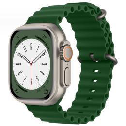 Ремінець для смарт-годинника Infinity Nylon Ocean Band для Apple Watch 42/44/45/49 Dark Green