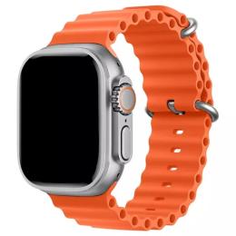 Ремінець для смарт-годинника Infinity Nylon Ocean Band для Apple Watch 42/44/45/49 Orange