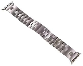 Ремінець для смарт-годинника Infinity Hermes Metal Band для Apple Watch 38/40/41/42 Silver