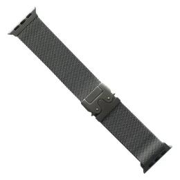 Ремінець для смарт-годинника Infinity New Milanese Loop Claps Box для Apple Watch 42/44/45/46/49 Titanium