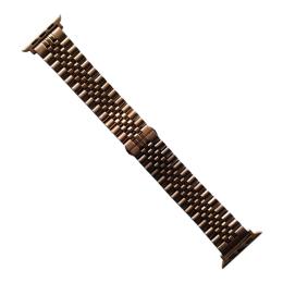 Ремінець для смарт-годинника Infinity Rolex 5-Brad Bracelet для Apple Watch 38/40mm Rose Gold