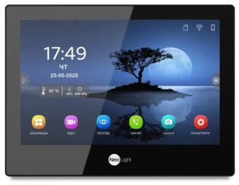 Відеодомофон NeoLight ALPHA HYBRID Black