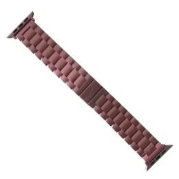 Ремінець для смарт-годинника Infinity 3-Bead Metal Band для Apple Watch 38/40 mm Pink Gold