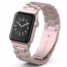 Ремінець для смарт-годинника Infinity 3-Bead Metal Band для Apple Watch 38/40 mm Rose Gold