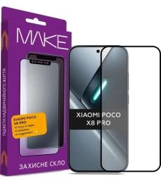 Захисне скло MakeFuture для Xiaomi Poco X8 Pro Transparent (MGF-XPX8P)
