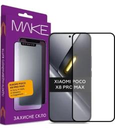 Захисне скло MakeFuture для Xiaomi Poco X8 Pro Max Transparent (MGF-XPX8PM)