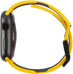 Ремінець для смарт-годинника ArmorStandart Civilian Silicone Watch Strap для Apple Watch 38-40 mm Yellow/Black (ARM58405 Black Yellow