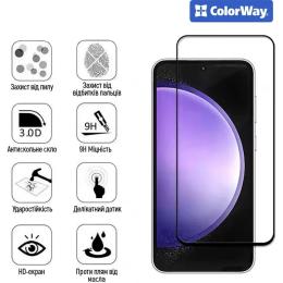 Захисне скло ColorWay 9H FC glue для Oppo A6x 4G Black (CW-GSFGOA6X4-BK)