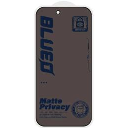 Захисне скло Blueo Full Cover Anti-Peep Matte Glass (Privasy) for iPhone 17 Pro Black