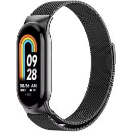 Ремінець для фітнес-браслету EpiK Milanese Loop New Design для Xiaomi Mi Band 8/9/10 Black