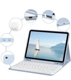 Чохол-клавіатура BeCover для Apple iPad Mini 6 2021 Light Blue (712989)