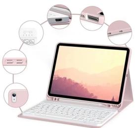 Чохол-клавіатура BeCover для Apple iPad Mini 6 2021 Pink (712990)