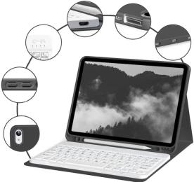 Чохол-клавіатура BeCover для Apple iPad Mini 7 2024 Black (712992)