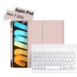 Чохол-клавіатура BeCover для Apple iPad Mini 7 2024 Pink (712996)