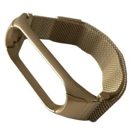 Ремінець для фітнес-браслету Infinity Milanese Loop для Xiaomi Mi Band 3/4/5/6 Old Gold