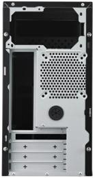 Корпус для ПК Cooler Master Elite 344 Black Blue Mini Tower, mATX, 1x120mm, Classic, GPU 363mm (RC-344-BKN1)