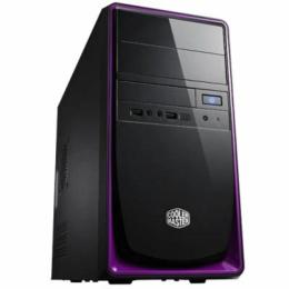 Корпус для ПК Cooler Master Elite 344 Black Purple Mini Tower, mATX, 1x120mm, Classic, GPU 363mm (RC-344-PKN1)
