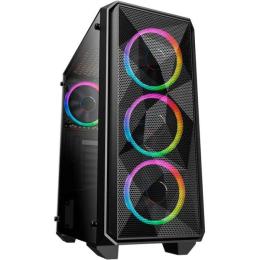 Корпус для ПК Frontier MEGATRON Black Mid Tower, ATX, Classic, USB 3.0 (MEGATRON)