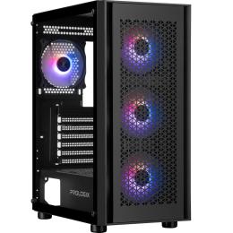 Корпус для ПК ProLogix Glower GM-07RBA Black