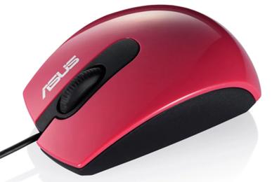 Мишка Asus UT210 USB Red (90-XB1C00MU00800)