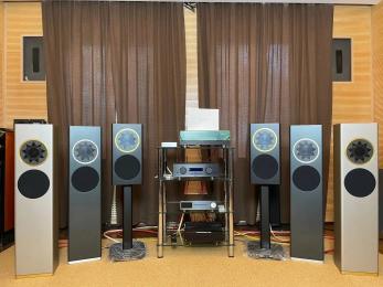 Акустична система Manger z1 (RAL9005 matVMSW go) Brown Gold