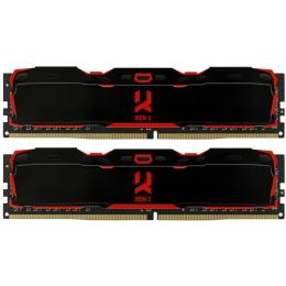 Оперативна память GoodRam Iridium X 32GB 3200 Mhz Black (IRK-HX32D464L16A/32GDC)