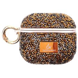 Чохол для навушників EpiK Bling World Rock Diamond для AirPods 3 Gold