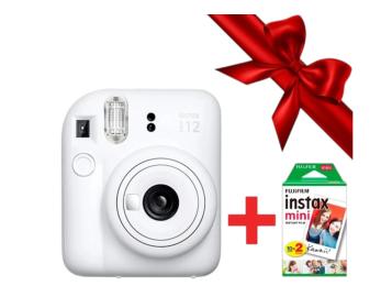 Камера миттєвого друку Fujifilm Instax Mini 12 White + 10 картриджів