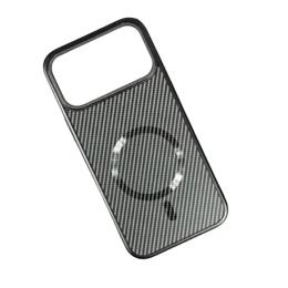 Чохол-накладка Infinity Gloss Elite Carbon with MagSafe для Apple iPhone 17 Pro Black