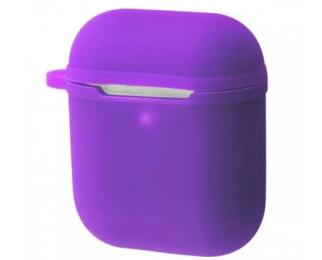 Чохол для навушників Infinity NN AirPods 1/2 Shock Proof Case with Carbine Purple