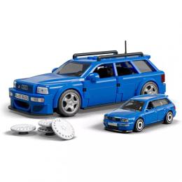 Конструктор HOT WHEELS Brick Shop Speed Audi Avant RS2 Blue (JGR28)