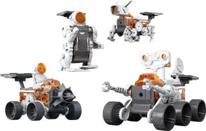 Конструктор Stem 4 в 1 Космічна пригода 138 деталей (3858894673049)